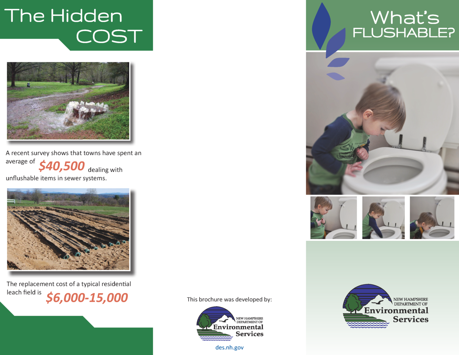 NonFlushable Items Rollinsford Water & Sewer District